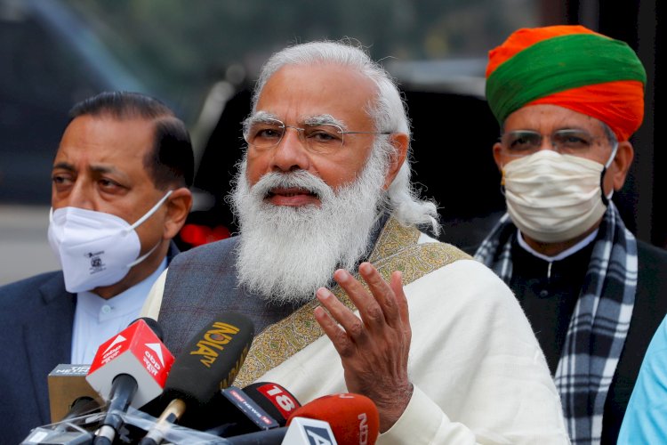 कोरोना लस टोचून घेणे हा बाहुबली होण्यासाठीचा एकमेव उपाय : पंतप्रधान नरेंद्र मोदी
