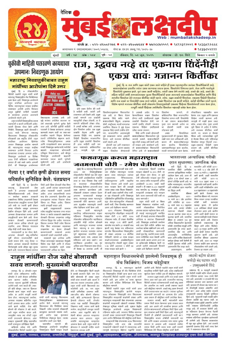 Mumbai Lakshadeep 8-6-2025